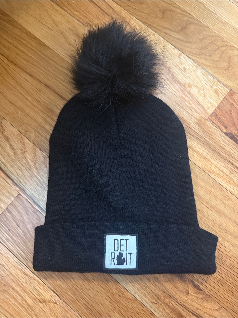 Detroit lions beanie